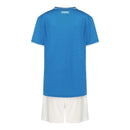 Kit Infantil Napoli I 24/25 - EA7 - Azul e branco