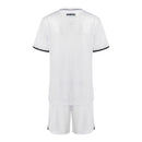 Kit Infantil Napoli II 24/25 - EA7 - Branco com detalhes em azul