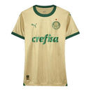 Camisa Palmeiras III 24/25 - Torcedor Puma Feminina - Dourada com detalhes em verde