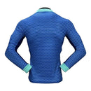 Camisa Seleção Brasileira II 24/25 manga longa - Jogador Nike Masculina - Azul