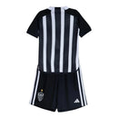 Kit Infantil Atlético Mineiro I 24/25 - Adidas - Branco e preto