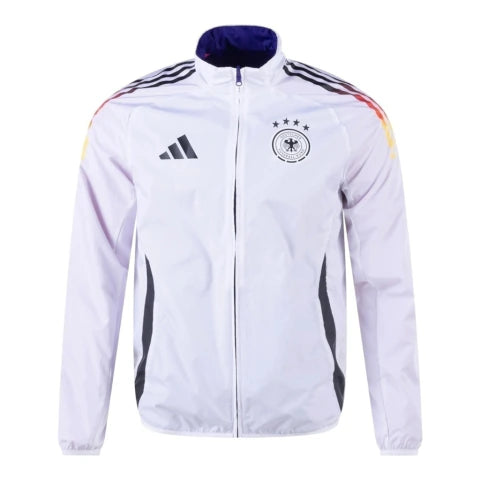 Jaqueta Corta-Vento Seleção Alemanha I 24/25 - Masculina Adidas - Branca
