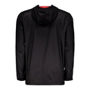 Jaqueta Corta-Vento River Plate 24/25 - Masculina Adidas - Preta com detalhes em vermelho e branco