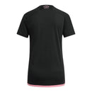 Camisa Inter Miami II 24/25 - Torcedor Adidas Feminina - Preta com detalhes em rosa