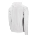 Jaqueta Corta-Vento Lazio Pré -jogo 24/25 - Masculina Mizuno - Branca com detalhes em amarelo e azul