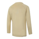 Camisa Manchester City Pré-jogo 24/25 manga longa - Torcedor Puma Masculina - Bege