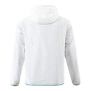 Jaqueta Corta-Vento Manchester United Treino 23/24 - Masculina Adidas - Branca