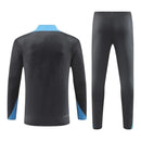 Conjunto Tottenham Treino 24/25 - Masculino Nike - Cinza com detalhes em azul