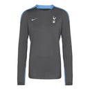 Camisa Tottenham Treino 24/25 manga longa - Torcedor Nike Masculina - Cinza com detalhes em azul