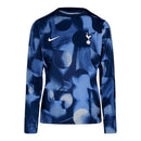 Camisa Tottenham Pré-jogo 24/25 manga longa - Torcedor Nike Masculina - Azul