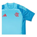 Camisa Flamengo Treino 25/26 - Torcedor Adidas Feminina - Azul