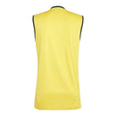 Camisa Regata Atlético Mineiro Treino 25/26 - Torcedor Adidas Masculina - Amarela com detalhes em preto e laranja