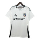 Camisa Colo Colo do Chile I 25/26 - Torcedor Adidas Masculina - Branca com detalhes em preto