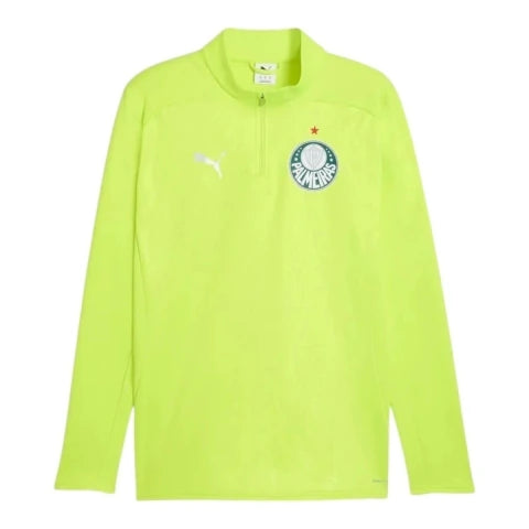 Jaqueta Corta-Vento Palmeiras 25/26 - Masculina Puma - Amarelo neon