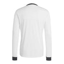 Camisa Seleção Alemanha Edição Aniversário 125 anos I 25/26 manga longa - Torcedor Adidas Masculina - Branca com detalhes em preto