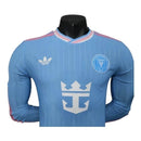 Camisa Inter Miami III 25/26 manga longa - Jogador Adidas Masculina - Azul