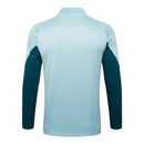 Jaqueta Corta-Vento Cruzeiro Treino 25/26 - Adidas - Azul Turquesa