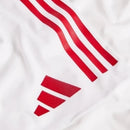 Short Arsenal I 25/26 - Masculino Adidas - Branco com detalhes em vermelho