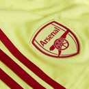 Short Arsenal Goleiro 25/26 - Masculino Adidas - Amarelo com detalhes em vermelho