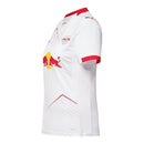 Camisa Red Bull Leipzig I 25/26 - Torcedor Puma Feminina - Branca com detalhes em vermelho