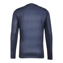 Camisa Real Madrid II 25/26 manga longa - Torcedor Adidas Masculina - Azul com detalhes em amarelo