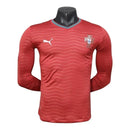 Camisa Seleção Portugal I 26/27 manga longa - Jogador Puma Masculina - Vermelha