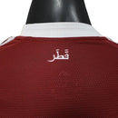 Camisa Seleção Catar I 26/27 - Jogador Adidas Masculina - Vermelha