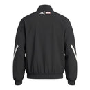 Jaqueta Corta-Vento Real Madrid Marvel Avengers 25/26 - Masculina Adidas - Preta com detalhes em amarelo