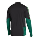 Camisa Seleção México Treino 26/27 manga longa - Torcedor Adidas Masculina - Preta e verde