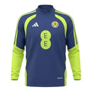 Jaqueta Corta-Vento Seleção Escócia 26/27 - Adidas - Azul com detalhes em verde neon