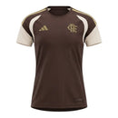 Camisa Flamengo Treino 26/27 - Torcedor Adidas Feminina - Marrom