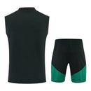 Kit Treino adulto - Camisa e Shorts - Seleção México Adidas 26/27 - Preto e verde