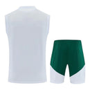 Kit Treino adulto - Camisa e Shorts - Seleção Itália Adidas 26/27 - Verde e branco