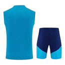 Kit Treino adulto - Camisa e Shorts - Seleção Espanha Adidas 26/27 - Azul