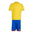 Kit Infantil Seleção Colômbia I 26/27 - Adidas - Amarelo e branco