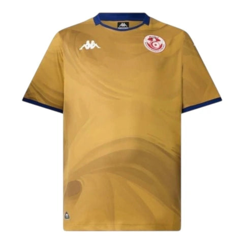 Camisa Seleção Tunísia III 26/27 - Torcedor Kappa Masculina - Dourada