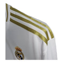 Camisa Retrô Real Madrid I 2019/2020 manga longa - Adidas Masculina - Branca com detalhes em dourado