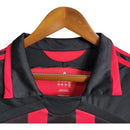 Camisa Retrô AC Milan I 2006/2007 manga longa - Masculina Adidas - Preta e vermelha