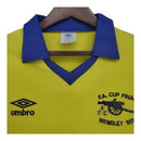 Camisa Retrô Arsenal II 1971/1979 manga longa - Masculina Adidas - Amarela com detalhes em azul