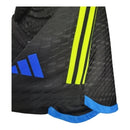Shorts Arsenal 23/24 - Masculino Adidas - Preto com detalhes em amarelo e azul