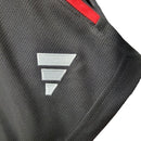Short Flamengo II 24/25 - Masculino Adidas - Preto com detalhes em vermelho
