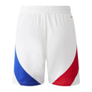 Shorts Lyon I 24/25 - Masculino Puma - Branco com detalhes em azul e vermelho