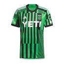Camisa Austin I 24/25 - Torcedor Adidas Masculina - Verde com detalhes em preto e branco