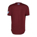 Camisa Colorado Rapids I 23/24 - Torcedor Adidas Masculina - Vinho com detalhes em azul