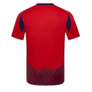 Camisa Seleção Costa Rica I 24/25 - Torcedor Adidas Masculina - Vermelha com detalhes em azul