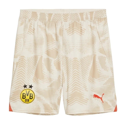 Shorts Borussia Dortmund Goleiro II 24/25 - Masculino Puma - Bege