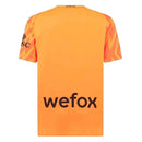Camisa AC Milan Goleiro II 23/24 - Torcedor Adidas Masculina - Laranja com detalhes em amarelo e preto