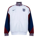 Jaqueta Corta-Vento Seleção Inglaterra I 24/25 - Masculina Nike - Branca com detalhes em azul e vermelho