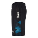 Short Napoli 24/25- Masculino EA7 - Preto com detalhes em azul