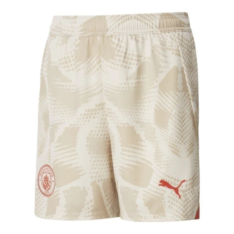 Short Manchester City Goleiro 24/25 - Masculino Puma - Bege